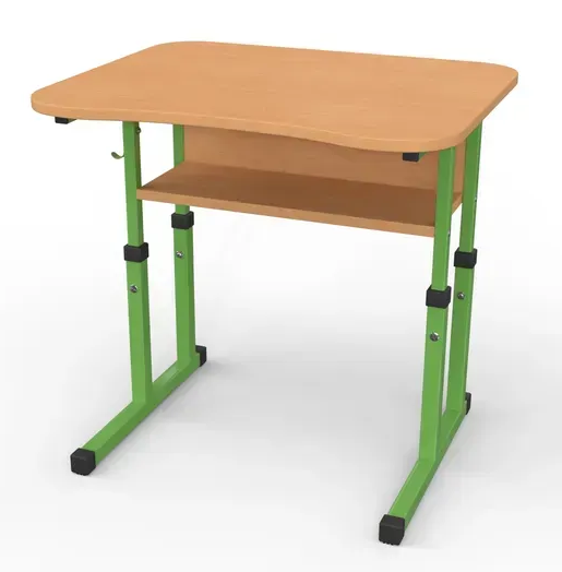 Стіл учнівський одномісний №4-7 /700х585 МФ Вересень